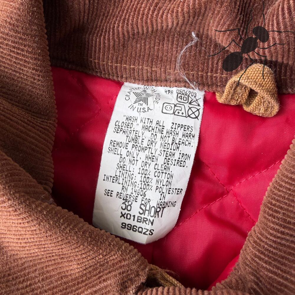 Carhartt brown cropped Detroit style work wear jacket - Picture 5 of 8